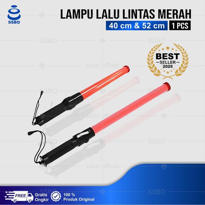 Lampu Tongkat Lalu Lintas Senter Polisi Stick Warning Light Parkir