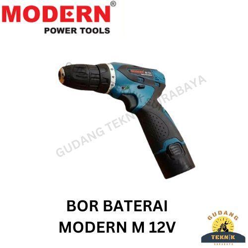 MODERN CORDLESS M 12V / MESIN BOR BATERAI MODERN M12 V