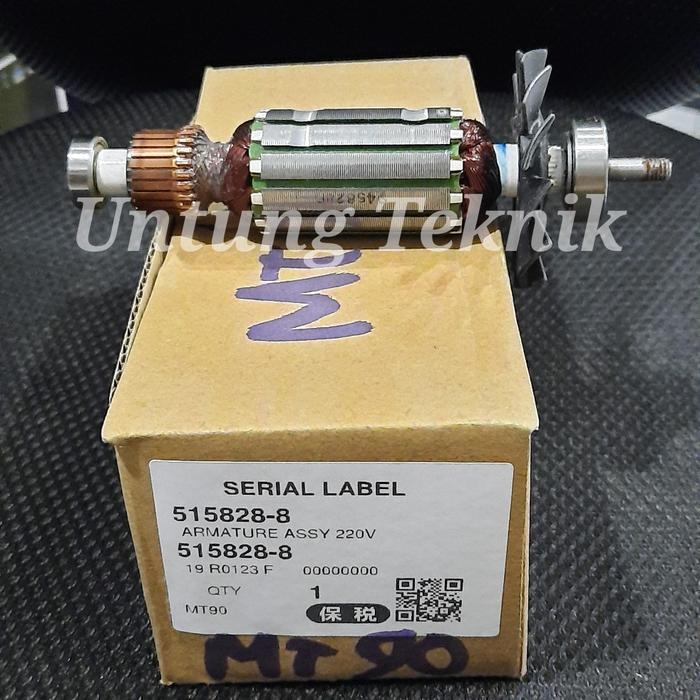 ARMATURE Original Gerinda Maktec MT 90 dan MT 91A - Spare Part angker