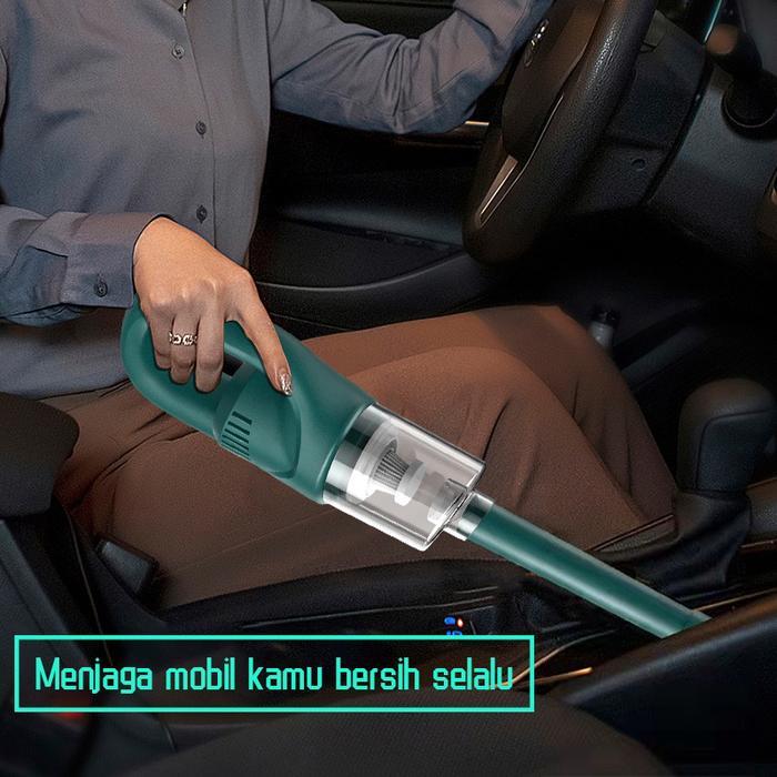 "New" Penyedot Debu Rumah dan Mobil Portabel Mini 12000PA Penyedot Debu Penyedot Debu Tanpa Kabel