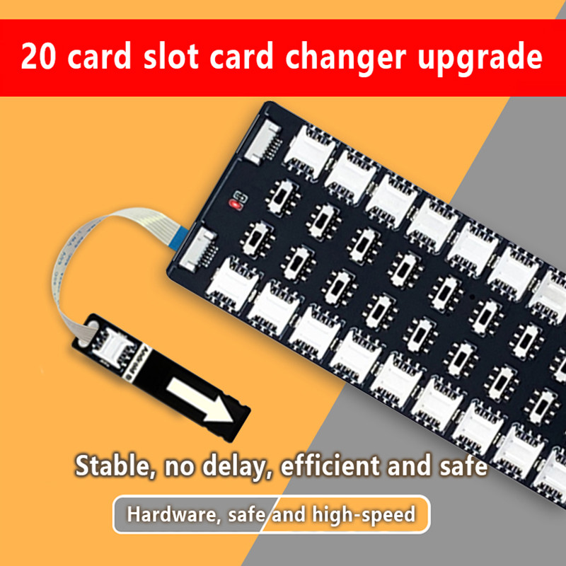 UTHAI Mobile Phone Card Changer Multi-Card Device External Card Slot Multi-Card Device Android