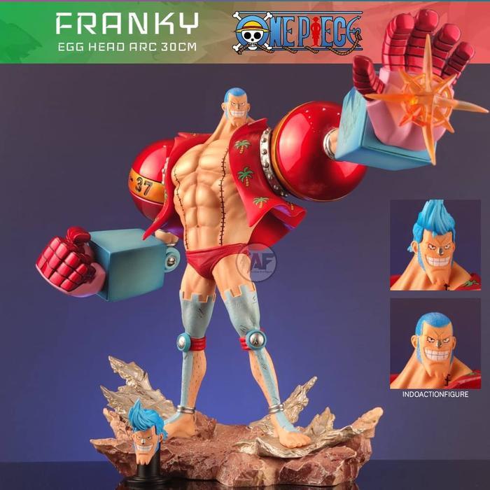 Statue Action Figure One Piece Franky LX Studio Design Recast