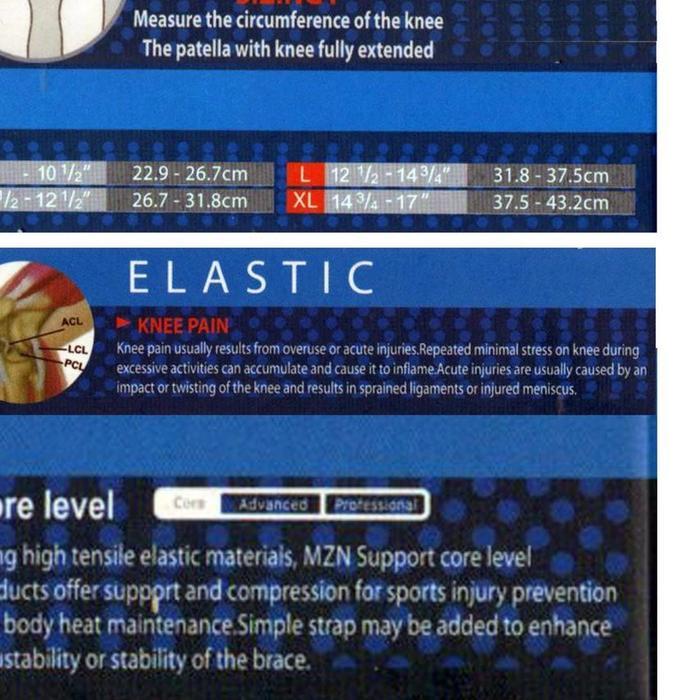 Knee Support Mizuno - Deker Lutut Pendek Mizuno - Knee Pendek Pelindung Lutut Untuk Olahraga