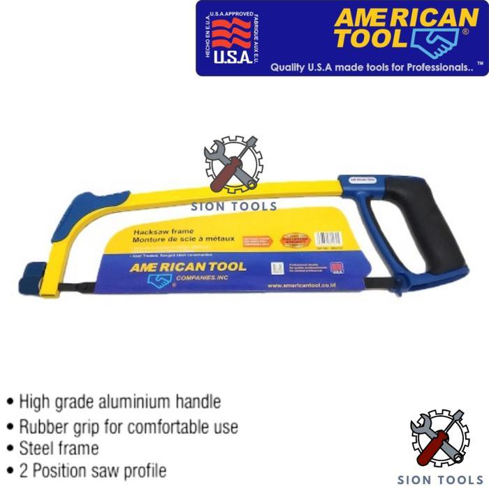 AMERICAN TOOL GAGANG GERGAJI BESI 12 INCH / HACKSAW FRAME