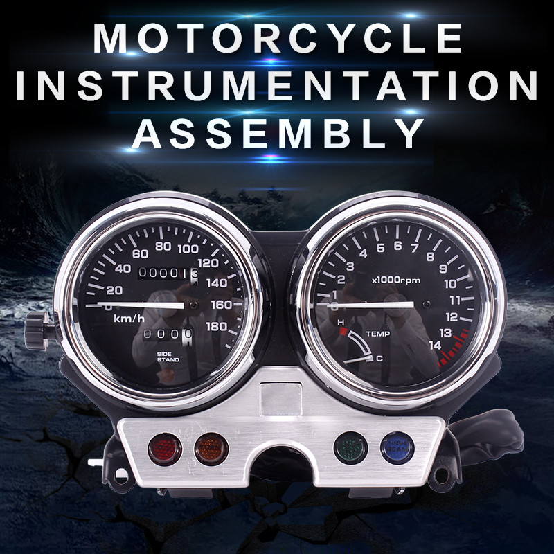 New instrument assembly gauges meter cluster speedometer odometer tachometer for Honda CB400 1992 19