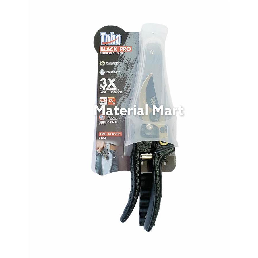 GUNTING DAHAN TOHO PEMOTONG RANTING BLACK PRO PRUNING SHEARS ORI