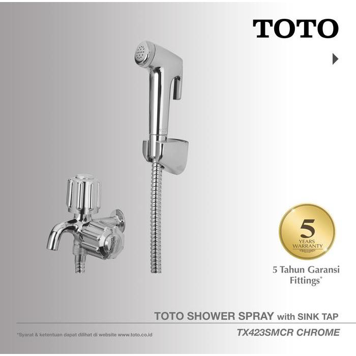 Toto - Toto Shower Spray Tx423Smcr Jet Washer - Jet Shower- Shower Kloset