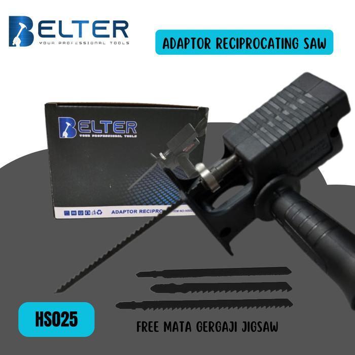 BELTER Jigsaw Adapter Reciprocating Saw Adaptor Gergaji Listrik