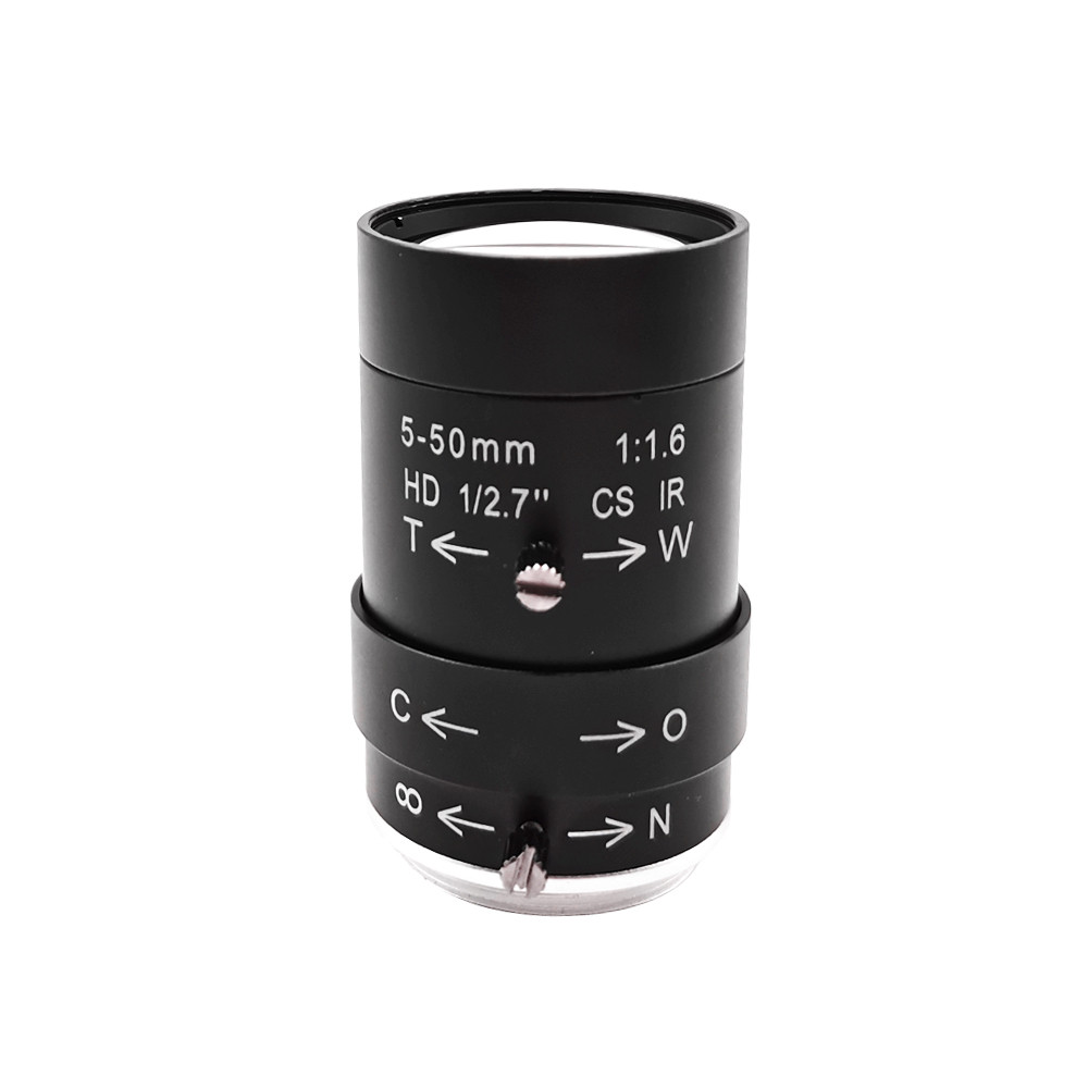 CS Mount Zoom Lens 2.8-12mm/5-50mm/5-100mm Varifocal Lens With IR 650nm Filter For Industrial CCTV
