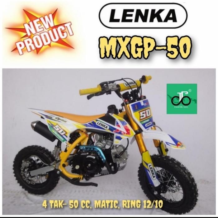 Motor Trail Lenka MXGP 50 4 Tak Matic 50cc