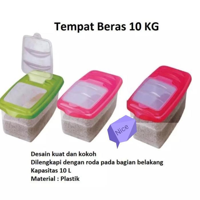 Tempat beras 10kg/Rice Box 10kg