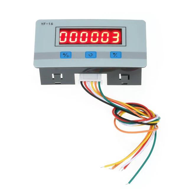 Counter Produksi 6 Digit 7 Segment / Modul Penghitung Digital Lcd Mini Best Quality