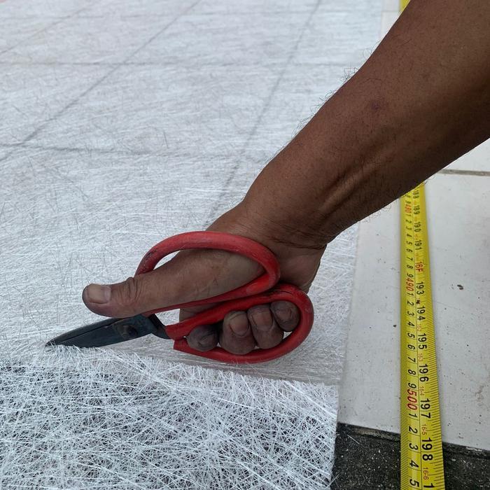 "New" Serat Fiber Meteran 1 meter Kualitas Impor Strand Matt Aquaproof