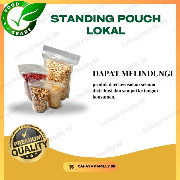 JTTOP" PLASTIK STANDING POUCH 9X15 DOUBLE SEAL 1 PACK ( ISI 50 LEMBAR )