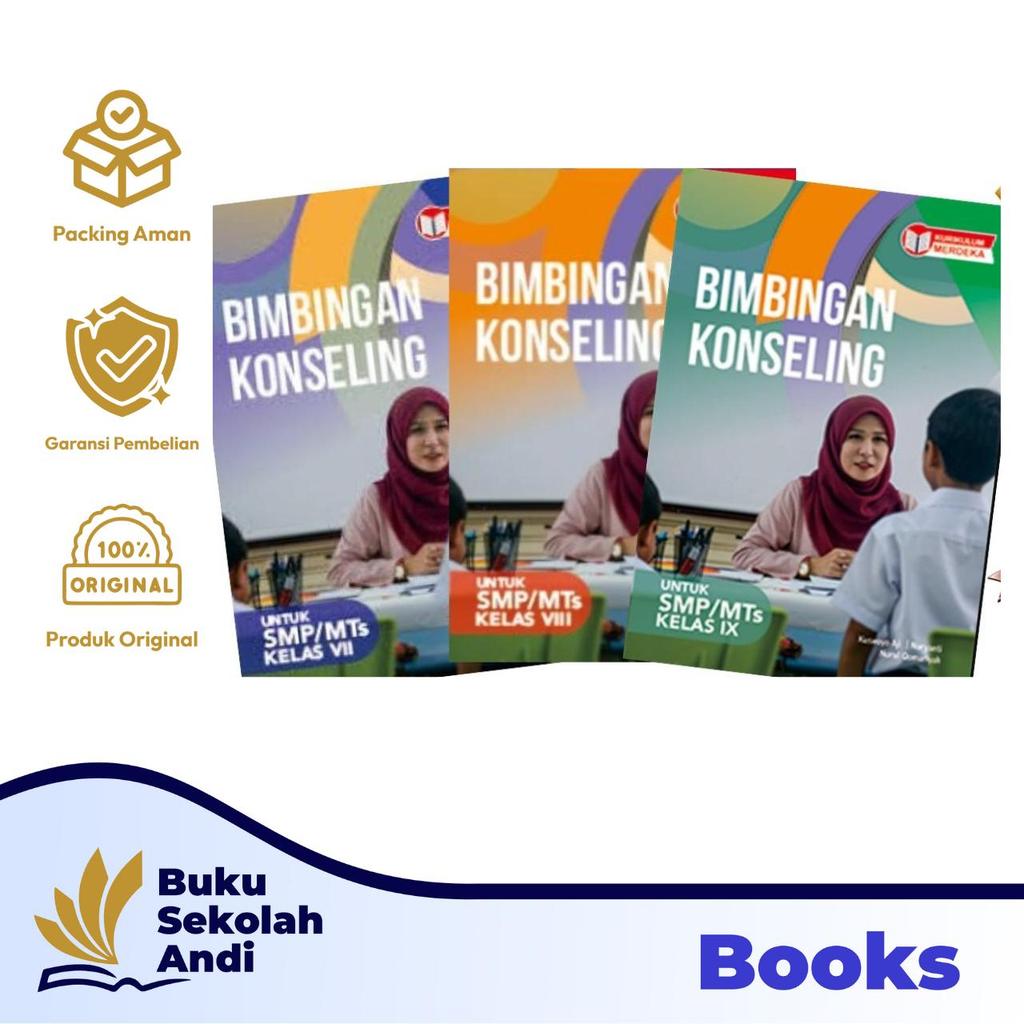 Bimbingan Konseling SMP/MTs Kurikulum Merdeka Kelas 7,8,9