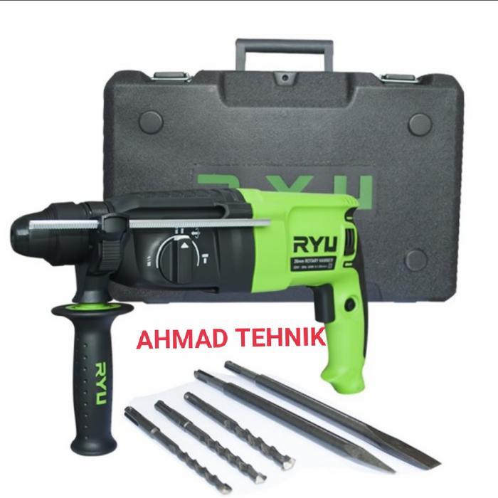 Orion Modern - Mesin Bor Tembok Ryu Rrh26 Rotary Hammer Sds Plus
