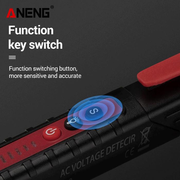 * Aneng VD802 Tespen Detektor Voltase Alat Cek Arus Listrik Original