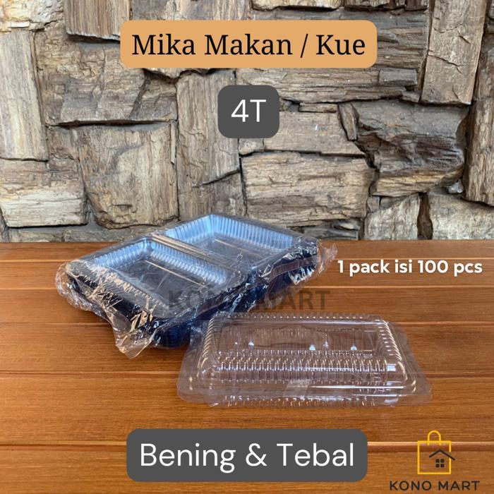 Best Seller Mika Plastik Kue / Mika Makanan 7C 6C 5L 5T 4L 3T 2A 2B / Mika Bening / Mika Tebal /
