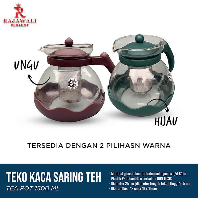Teko Saring Teapot Coffepot 1500 ml Nagako