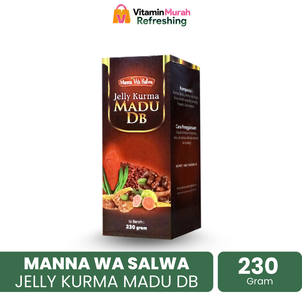 JELLY KURMA MADU DB MANNA WA SALWA ISI 230 Gr