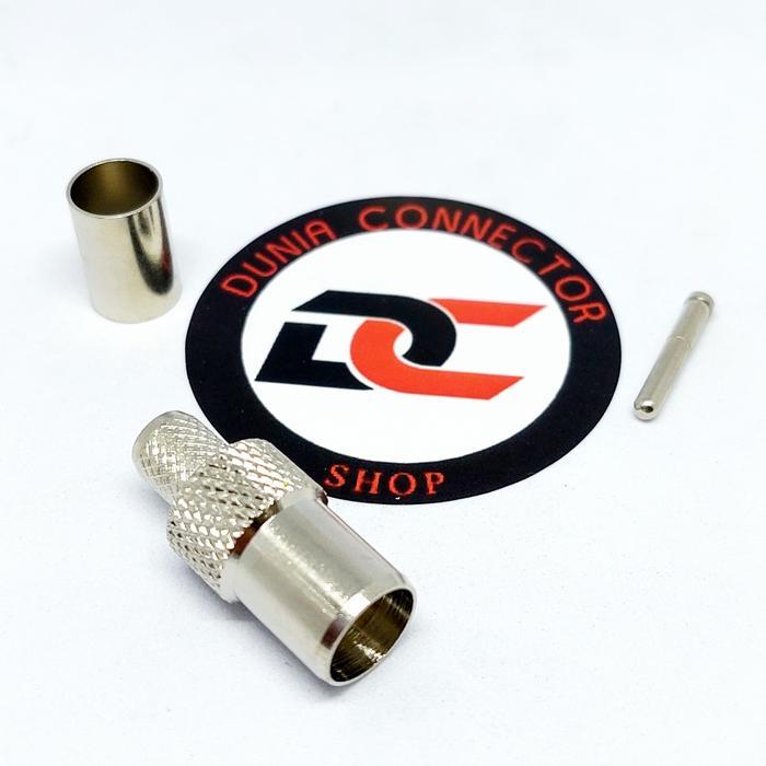 KONEKTOR TV MALE RG6 CRIMPING TWN