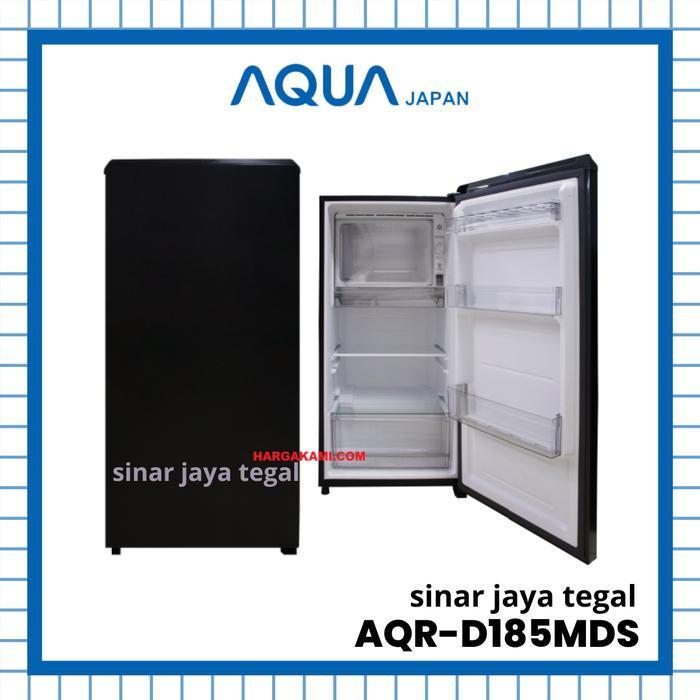 LEMARI ES AQUA 1 PINTU AQR-D185MDS / KULKAS AQUA 1 PINTU AQR-D185MDS