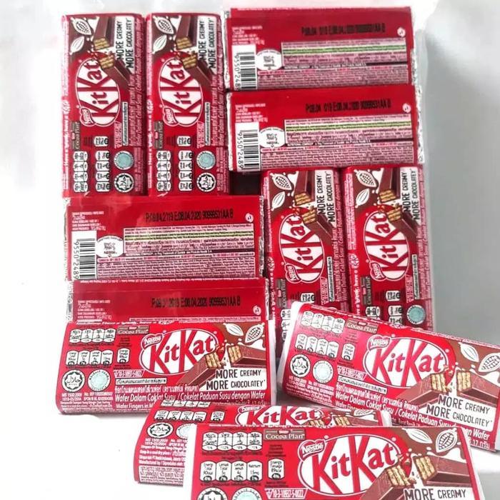 NEW PRODUCT KITKAT KIT KAT COKLAT 2F FINGER CHOCOLATE (PER BOX) MURAH SALE