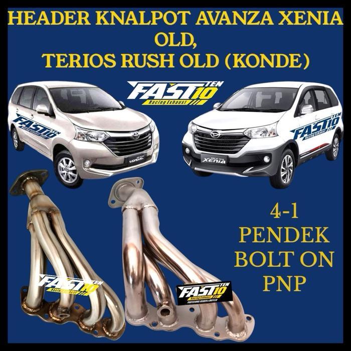Header Knalpot Mobil Avanza Xenia Old 1.3 1.5 Terios Rush Old Konde Bolt On Pnp Tanpa Harus Di Las