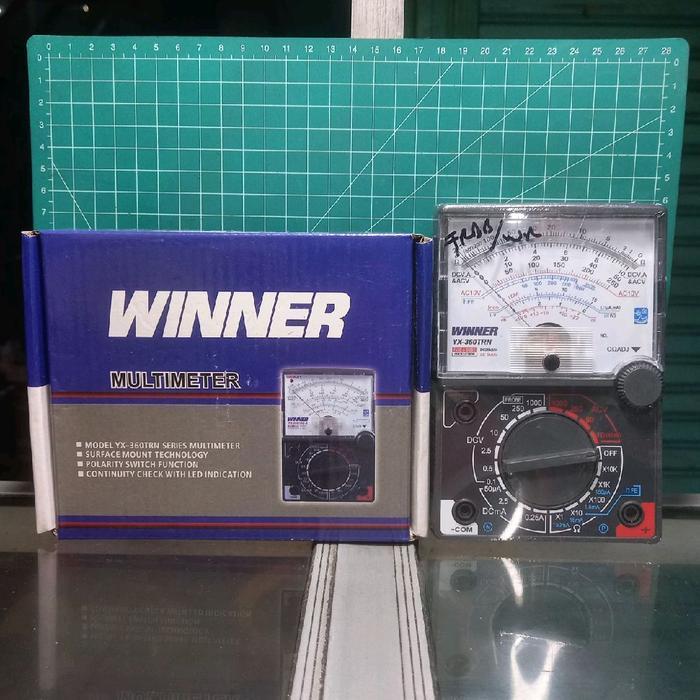 Avometer Multimeter Multitester Analog WINNER YX360TRN