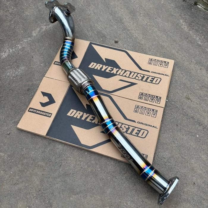 Downpipe Frontpipe Blue Brio Jazz Mobilio Freed City Gm2