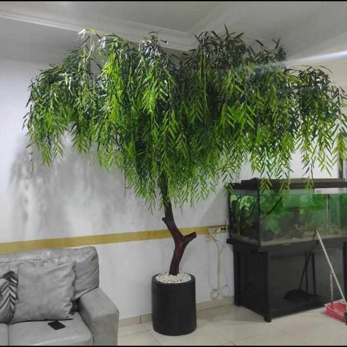 pohon hias liang liu sintetis - pohon artificial decorasi tinggi 2,5m