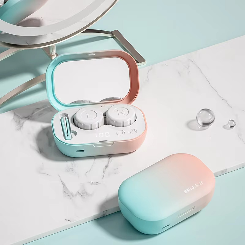 Ultrasonic Cleaner Intelligent Contact Lens Cleaning Machine Cleaning Case Colored Contact lenses