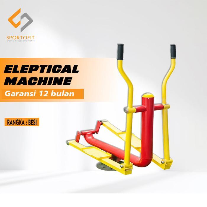 Alat Fitness Outdoor Elliptical Machine