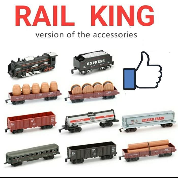 Paket KOMPLIT Gerbong Railking