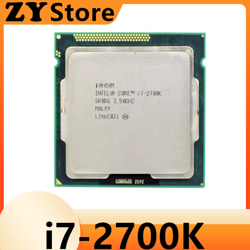 Core For i7 2700K I72700K 3.5GHz quadcore LGA 1155 CPU SR0DG i72700K