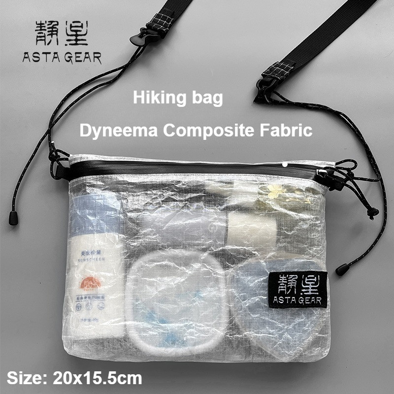 Asta GEAR Ul DCF Storage Bag Outdoor Hiking Camping Ultralight Dyneema Composite Fabric Messenger