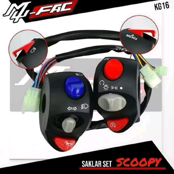 Saklar Set Kiri Kanan Untuk Fino Mio Scoopy Beat Vario Xeon Motor Wmotorcycle
