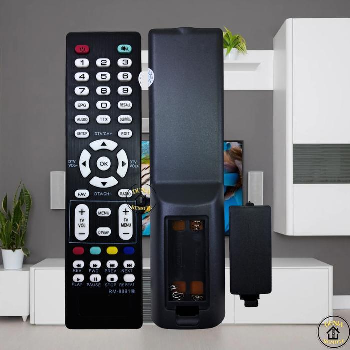 N3W Remot Remote Set Top Box Tuner TV 8 8 9 1 Digital W COM mesin TV China