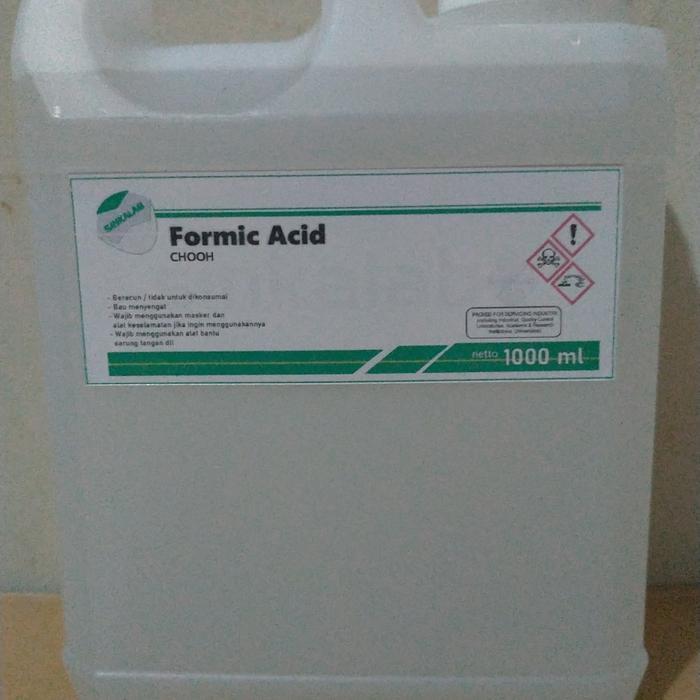 ASAM FORMAT / FORMIC ACID / ASAM FORMIAT / HCOOH 90% TEKNIS 1000 ML