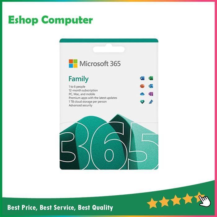 MICROSOFT OFFICE 365 FAMILY POSA