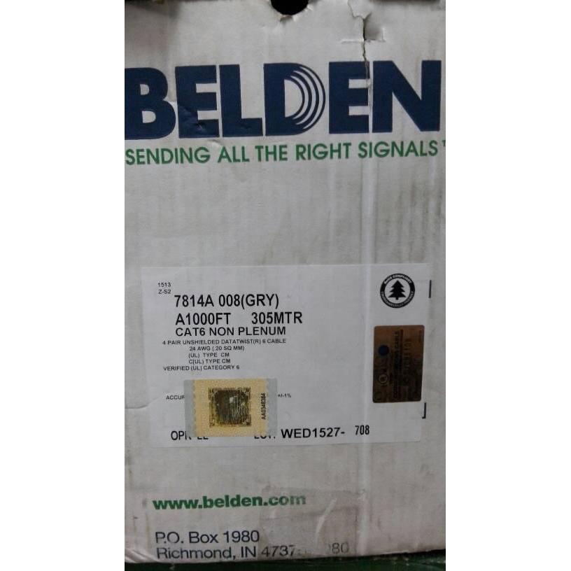 Belden Utp Cable Cat6 / Kabel Data Cat 6 / Data Kabel Belden Utp Cat6