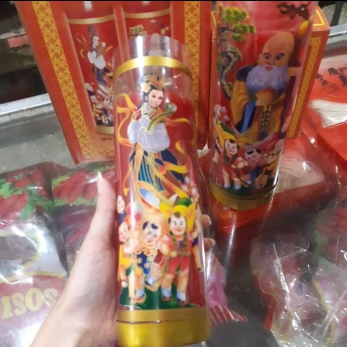 Lilin Merah Lilin Sembahyang Lilin Puja Lilin Taiwan Besar Terlaris