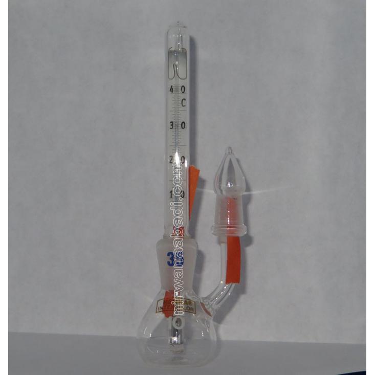 SALE HERKA Piknometer Thermometer 10ml Pycnometer with Thermometer TERMURAH