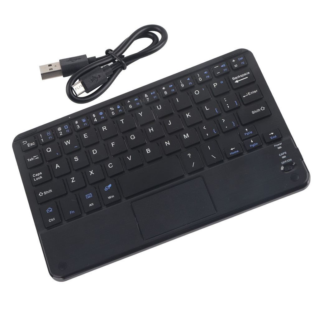 Ultraslim Wireless Bluetooth Keyboard With Touchpad For Windows Pc Android Tablet Bluetooth Keyboard