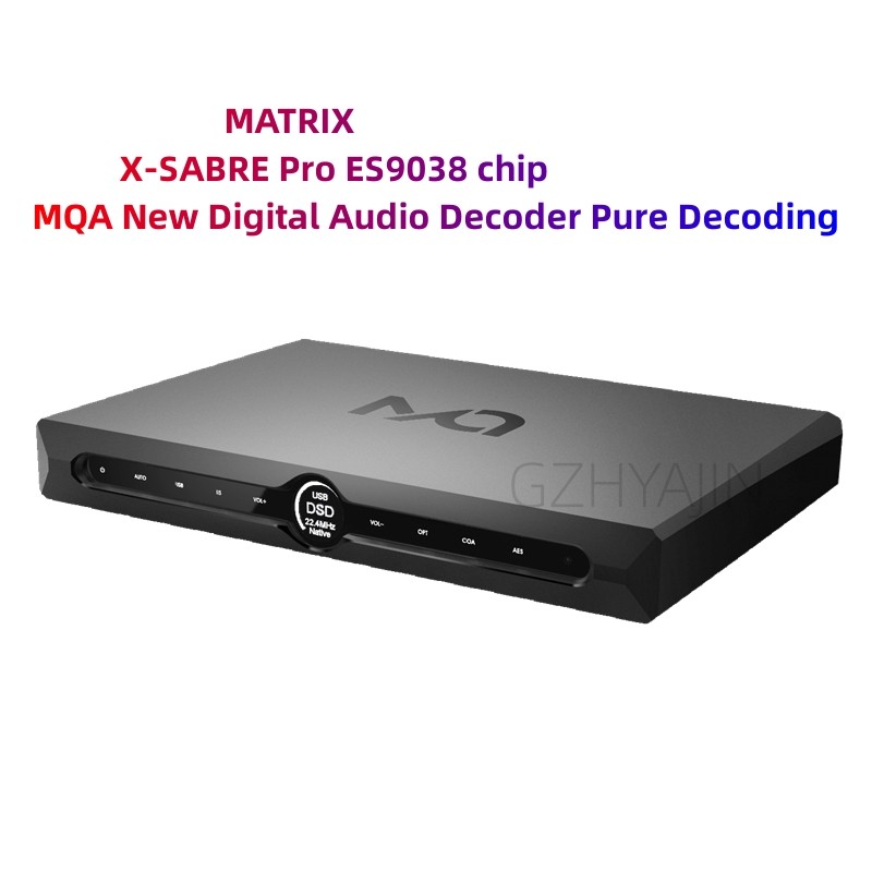 JUAL  MATRIX/X-SABRE Pro ES9038 Chip MQA New Digital Audio Decoder Pure Decoding QYPUQ BEST SELLER