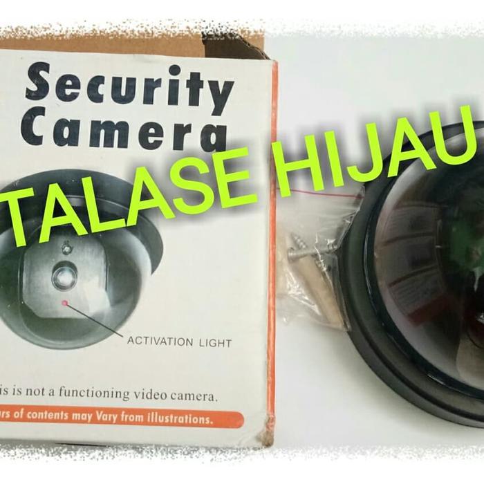 BERGARANSI CCTV Palsu Dummy Outdoor Fake Camera Kamera Mainan