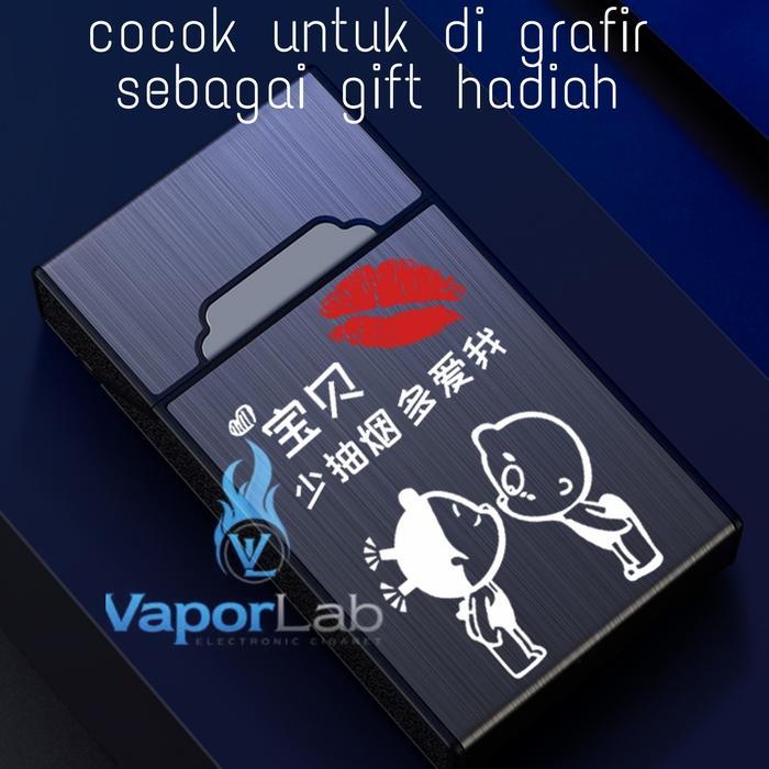 kotak box tempat simpan rkk slim panjang A1 cig case besi