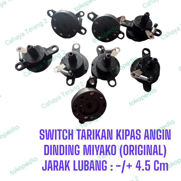 SWITCH KIPAS ANGIN DINDING MIYAKO/SAKLAR TARIKAN KIPAS 16-18 INCH