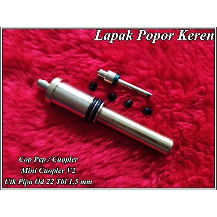 Cop Pcp Model Mini Coupler V2 Untuk Pipa Od 22 Tebal 1.5Mm