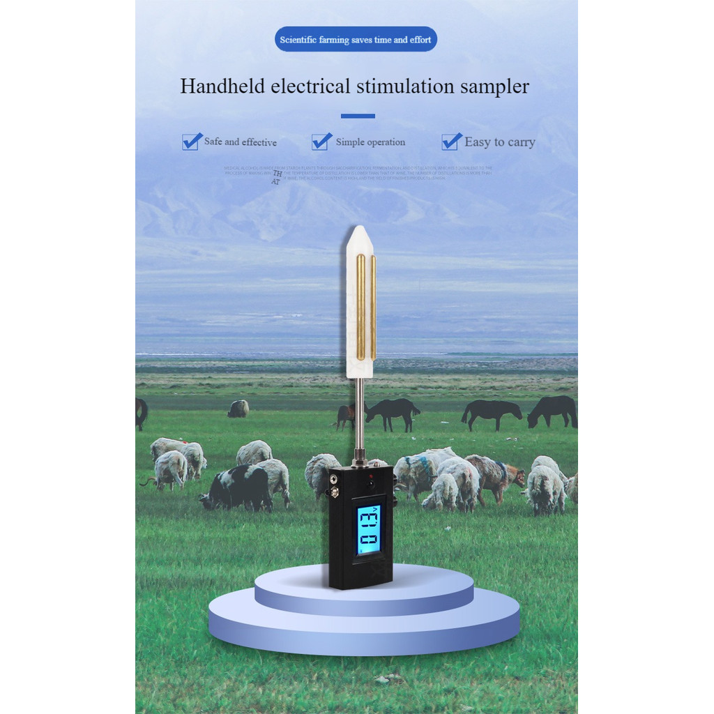 BESTPRICE Veterinary Electro-Ejaculation Sperm Collector - Adjustable Voltage/Animal Breeding | for 